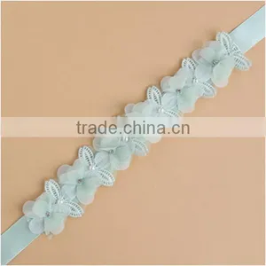 F10002N Wholesale Baby Headband Lace Flower Hair Band Fashion Baby Girls Hair Accessory thumbnail-5
