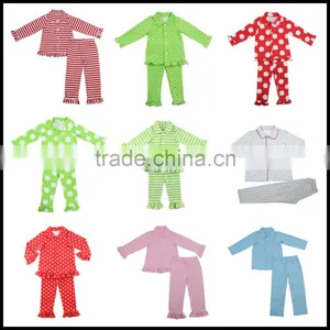 Wholesale Children Clothing Boutique Girls Clothing Fall Pajamas Girl Pajamas Set thumbnail-1