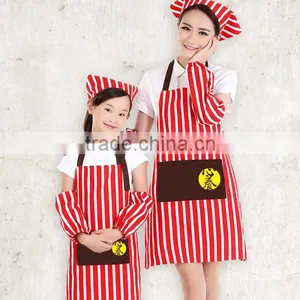 Korean Aprons Fashion Aprons Kitchen Waiter ad Aprons Uniform Apron Custom LOGO thumbnail-5