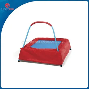CreateFun Mini Square Indoor Kids Trampoline thumbnail-1