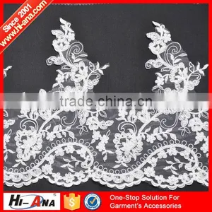 Cheap Embroidery Lace Fabric Dubai,bridal French Lace Fabric,wedding Dress Lace Suppliers thumbnail-4