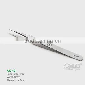 Hot Sell Good Quality Stainless Steel Tweezers Eyebrow Tweezers thumbnail-5