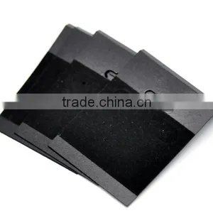 Wholesale Black Ear Hooks Earring Plastic Display Cards thumbnail-1