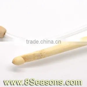 Hot Sale Environmental Bamboo Crochet Hook Afghan Crochet Hooks Needles thumbnail-1