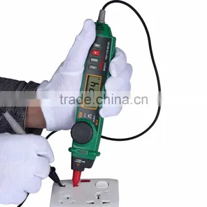 2017 Hot Sale MS8211 Digital Pen Type Multimeter Multitester Handheld Meter DMM Non-contact Voltage NCV Detector thumbnail-1