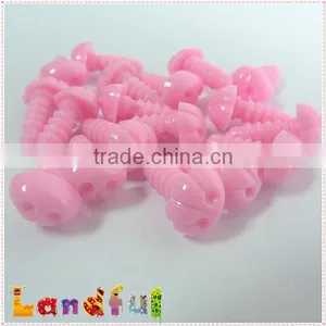 10*8mm Plastic Stuffed Animal Dog Nose Pink Art Craft thumbnail-1