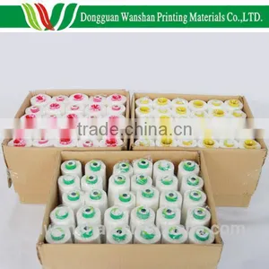 40/2 Polyester Cotton Embroidery Book Binding Sewing Thread Cone Material Wholesale thumbnail-6