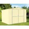 Waterproof Modular Apex Garden Metal Sheds 10x8 , Medium Storage Shed For Tool / Lawn Mower thumbnail-1
