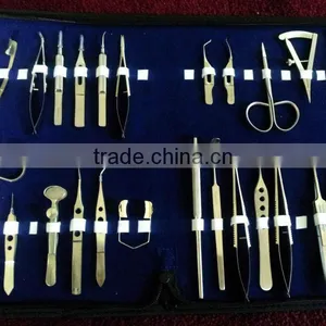 Ophthalmic Eye Instruments Set, Ophthalmic Forceps Eye Forceps, Needle Holder Ophthalmology Instruments thumbnail-1