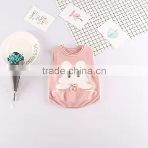 B21665A Wholesale Cheap Baby Cute Cartoon Sweater Vest thumbnail-2