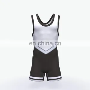 China Custom Wrestling Singlets for Men Puls Size thumbnail-1