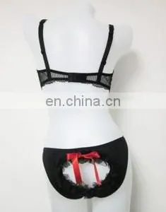 Lady's Sexy Leopard Seamless Lace Panty/G-string/underwear/lingrie thumbnail-4