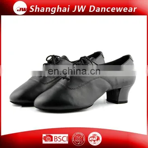 Black Ballroom Shoes Dance Shoes thumbnail-1