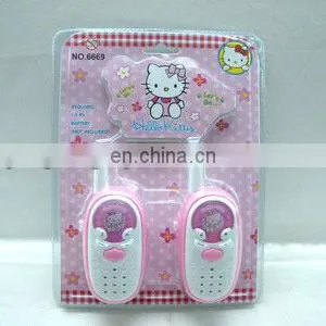 Hello Kitty Plastic Toy Kids Walkie Talkie thumbnail-1