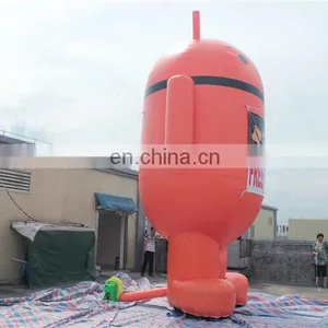 Promotion Event Android Model Giant Inflatable Advertising Cartoon thumbnail-3