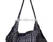 Handmade Neon Hand Woven Cotton Backpack Crossbody Bag Vegan Duffle Bag Gym Bag Luggage Suitcase Travel Bag Weekender Carry-On thumbnail-2
