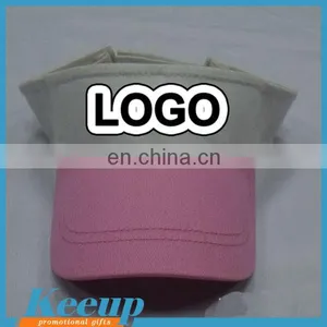 Bulk Sale Visor Cap Cheap Sun Visor Hat With Custom Logo for Advertising thumbnail-1