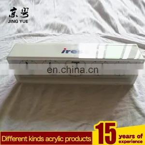 Factory Custom White Pmma Plexiglass Watch Display Case Acrylic Watch Display Box thumbnail-4