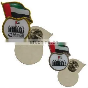 Cheap Promotional Wholesale Custom Metal Uae National Day Pin thumbnail-1