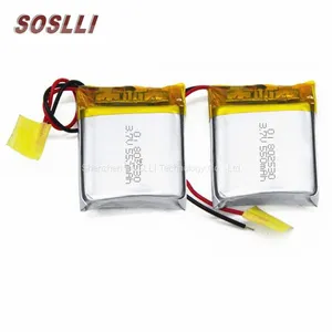 SOSLLI 3.7V 500mAh Lipo Battery for Wearable Devices thumbnail-1