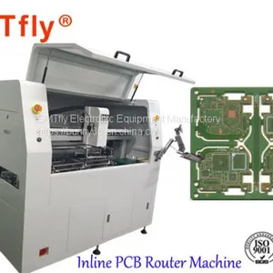 PCB De-panel Inline CNC PCB Router Machine,SMTfly-F06 thumbnail-1