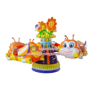 Zhongshan Rotating Kids Rides Mini Honey Bee for Sale 8 Seat Honey Bee, Can Control, up and Down Rotate, Kiddie Rieds thumbnail-2