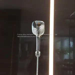 2019 New FOSHAN CHINA Supplier Ating AT-H001 4functions Bathroom Shower Sets Rainfall Shower thumbnail-4