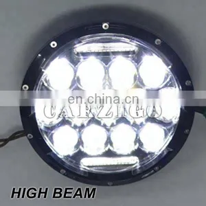 CZG-775 Motorcycle Car Accessories 7" LED Conversion Kit Dot Approval 12/24v7 Inch Round 75w Led Headlight for Jeep Wrangler 4x4 thumbnail-3