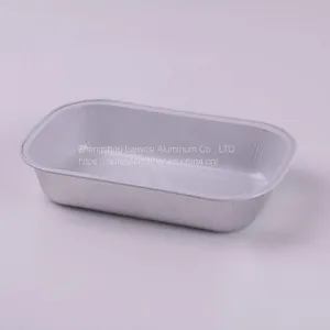 Disposable Food Packing Airline Catering Aluminum Foil Container thumbnail-1