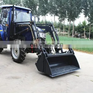 High Quality 40-55hp Farm Tractor With Front Loader thumbnail-3