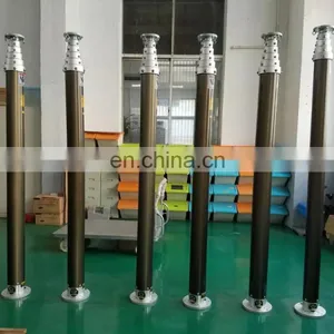 4m OEM Non-locking Pneumatic Telescopic Masts thumbnail-5
