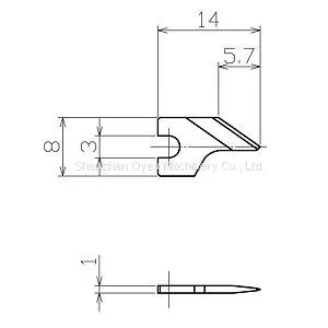 Sonofile Ultrasonic Cutter Tungsten Carbide Blades thumbnail-3