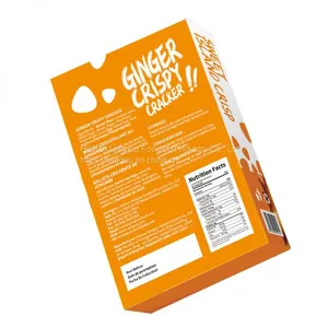 Best Seller Ginger Flavored Crispy Crakers Cookies Biscuits thumbnail-4