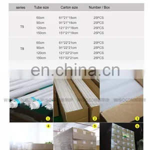 UV Ultraviolet G13 1200 2400mm Rechargeable Tube 18W 25w 160 180lm/w T5 T6 T8 2FT 3FT 4Ft 5FT 8FT Emergency LED Tube Light thumbnail-7