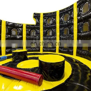 Team Building Games Inflatable Gladiator Joust Arena Fighting Game Playground For Sale thumbnail-6