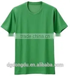 Plain Round Neck T-shirt Stock thumbnail-1