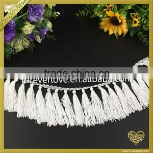 New Design 100% Silk Long Tassel Wholesale FT-007 thumbnail-3