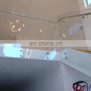 Wholesale Fittings Design Indoor Outdoor Metal Railing Balustrade Luxury Stair Case Handrail thumbnail-4
