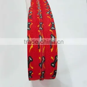 Fashion Color No.5 Fashion Color Mix Nylon Zippers Webbing thumbnail-1