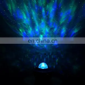 Star Night Light Projector With Led Galaxy Ocean Wave Bluetooth Music Speaker for Night Light Ambiance thumbnail-2