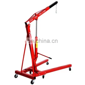 2 Ton Folding Engine Hoist Hydraulic Lifting Hoist Shop Crane thumbnail-2