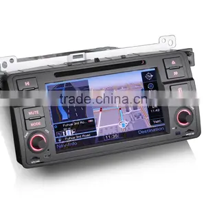 Erisin ES7246C The Newest 7 Inch Single Din Touch Screen Car DVD Player for E46 thumbnail-3