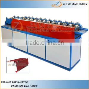 Colored Steel Roller Shuttering Door Roll Forming Machine/rolling Slats Cold Making Line thumbnail-1