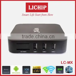 Smart Wifi Android 8726-MX 1080P 3D LC- MX TV Box thumbnail-3