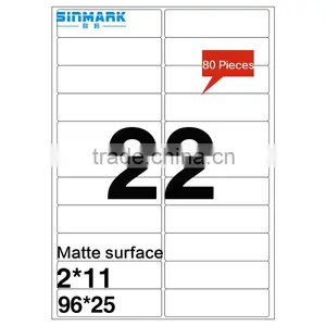 SINMARK Matte Surface 96mm*26mm Nail Sticker Printing Paper thumbnail-1