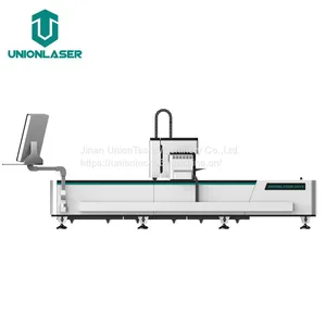 China Jinan UnionLaser Cutting Machine 1000w Price/CNC Fiber Cutter Sheet Metal thumbnail-3