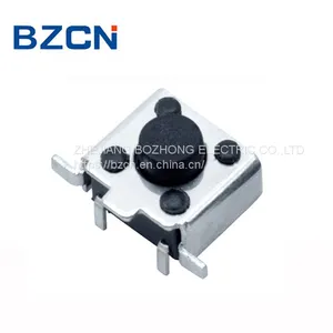 TS-D019 High Temperature Resistance Momentary Tact Switch SMD Soldier Type for Vertical Press thumbnail-1