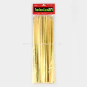 Extra Long Disposable Bamboo Skewers 36 Inch (3ft) 5mm Thick Safe Extra Long Bamboo Sticks thumbnail-1
