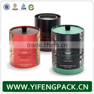 Black Gift Paper Tube Box/cylinder Box/Round Box With Ribbon thumbnail-4