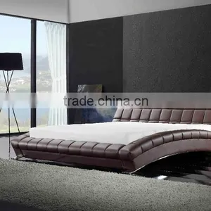 Muses 2016 HOT Sales Leather Bed Best Bedding Head Layer Skin thumbnail-2